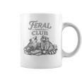 Book Lover Bookworm Feral Readers Club Raccoon Opossum Graphic Print Coffee Mug Book Lover Bookworm Feral Readers Club Raccoon Opossum Graphic Print Coffee Mug