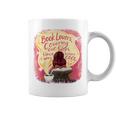 Book Lovers Covering Our Faces Graphic Print Coffee Mug