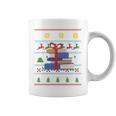 Books Reading Ugly Christmas Book Lover Graphic Print Coffee Mug