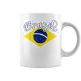 Brazilian Flag Colors National Brazil Brasil コーヒーマグ