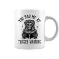 Buy Me Books And Tell Me To STFUATTDLAGG Outfits Spicy Smutty Book Reader You Had Me At Trigger Warning Graphic Print Coffee Mug