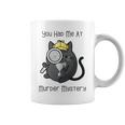 Cozy Mystery Book Lover You Had Me At Murder Mystery Graphic Print Coffee Mug