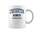 Creighton ネブラスカne ビンテージアスレチックスポーツデザイン コーヒーマグ