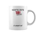 Guest List Finally 18 Guest Book 18th Birthday Boy Girl Graphic Print Coffee Mug