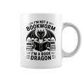 I'm Not a Bookworm I'm a Book Dragon Fantasy Readers Fun Graphic Print Coffee Mug