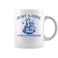 Just a Girl Who Loves Books Book Lover Bookish Graphic Print Coffee Mug Just a Girl Who Loves Books Book Lover Bookish Graphic Print Coffee Mug