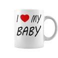 I Love My Baby ブラック コーヒーマグ