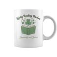 Lucky Reading Teacher Shamrocks And Stories Book Women Men Graphic Print Coffee Mug Lucky Reading Teacher Shamrocks And Stories Book Women Men Graphic Print Coffee Mug