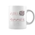 Once Upon A Time There Was A Girl Who Really Loved Books Graphic Print Coffee Mug