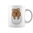 Quokka In Pocket かわいいクオッカ 胸ポケットクオッカ コーヒーマグ