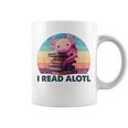 I Read A'Lotl Axolotl Book Lover Librarian Reading Readers Graphic Print Coffee Mug I Read A'Lotl Axolotl Book Lover Librarian Reading Readers Graphic Print Coffee Mug