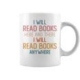 I Read Books Anywhere I Love Heart Books Bookworm Graphic Print Coffee Mug I Read Books Anywhere I Love Heart Books Bookworm Graphic Print Coffee Mug