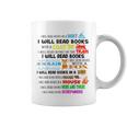 Read My Shirt Day For Kids Boy Girls i Will Read Books Graphic Print Coffee Mug