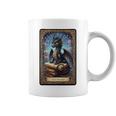 The Reader Dragon Fantasy Book Lover Tarot Card Premium Tri-Blend Graphic Print Coffee Mug