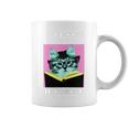 Reading Kitty I Like Books Graphic Print Coffee Mug