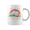 Retro Rainbow Smart Book Lover Reader Vintage Bookworm Women Graphic Print Coffee Mug Retro Rainbow Smart Book Lover Reader Vintage Bookworm Women Graphic Print Coffee Mug