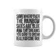 Somewhere Over The Rainbow-メンズ レディース キッズ バタフライ コーヒーマグ