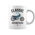 Sr 400 ブルー クラシックバイク モーターサイクリスト オートバイ コーヒーマグ
