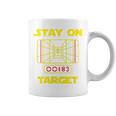 Stay On Target-ディスクゴルフtシャツ コーヒーマグ