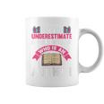 Never Underestimate An Old Woman Author Write Book Graphic Print Coffee Mug