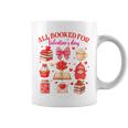 Valentines Reading Book Lover All Booked For Valentine's Day Graphic Print Coffee Mug