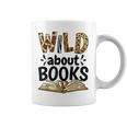 Wild About Books Booklover & Bibliophile Graphic Print Coffee Mug