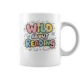 Wild About Reading Animal Bookworm Library Book Lover Reader Graphic Print Coffee Mug Wild About Reading Animal Bookworm Library Book Lover Reader Graphic Print Coffee Mug