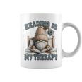 Women's Book Reader Accessories For Teacher Reading Is My Therapy Graphic Print Coffee Mug