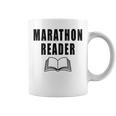 Women's Marathon Reader Book Reader Graphic Print Coffee Mug
