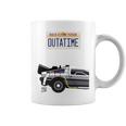 バック・トゥ・ザ・フューチャー Outatime ナンバープレート 長袖tシャツ コーヒーマグ