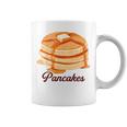 ホットケーキ パンケーキ Pancakes バター はちみつ イラスト 喫茶店 洋菓子 レトロ 水彩 綺麗 かわいい コーヒーマグ
