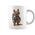 ヨークシャーテリア 犬 グラフィック ペット ヨークシャーテリア コーヒーマグ