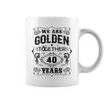 私たちは一緒にゴールデンです 40周年結婚40周年 コーヒーマグ
