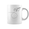 紙飛行機フライtシャツ折り紙折り紙パイロット コーヒーマグ