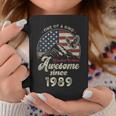 1989 愛国的なイーグル、37歳の誕生日、アメリカ国旗 愛国的 コーヒーマグ 面白い贈り物