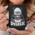 3rd Grade Back To School Panda Book Reader Teacher Heart Graphic Print Coffee Mug Unique Gifts