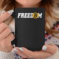 Bitcoin Freedom 暗号通貨 Btc 自由 ミリオネア ビットコインでお金持ち コーヒーマグ 面白い贈り物