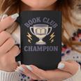 Book Club Champion Graphic Print Coffee Mug Unique Gifts