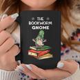 The Bookworm Gnome Christmas Gnome Book Reading Enthusiast Graphic Print Coffee Mug Unique Gifts
