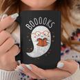 Booooks Ghost Halloween Teacher Book Library Reading Graphic Print Coffee Mug Unique Gifts