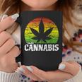 Cannabis ヴィンテージ 麻葉 レトロ マリファナ コーヒーマグ 面白い贈り物