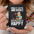 Only Cats And Books Can Make Me Happy Cat Lover Men Women Kids Graphic Print Coffee Mug Unique Gifts Only Cats And Books Can Make Me Happy Cat Lover Men Women Kids Graphic Print Coffee Mug Unique Gifts