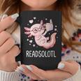 Cute Kawaii Readsolotl Axolotl Reading Book Pun Graphic Print Coffee Mug Unique Gifts Cute Kawaii Readsolotl Axolotl Reading Book Pun Graphic Print Coffee Mug Unique Gifts