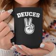 Deuces Finger Deuces 長袖tシャツ コーヒーマグ 面白い贈り物