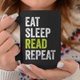 Eat Sleep Read Repeat Book Reader Bookworm Graphic Print Coffee Mug Unique Gifts Eat Sleep Read Repeat Book Reader Bookworm Graphic Print Coffee Mug Unique Gifts