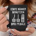 Echte Männer Benutzen Drei ペデール 旧車 手動運転 コーヒーマグ 面白い贈り物