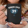 Edwin Diaz Heart New York Baseball Fansalentines コーヒーマグ 面白い贈り物