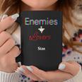 Enemies To Lovers Romance Book Booktok Bookstagram Graphic Print Coffee Mug Unique Gifts
