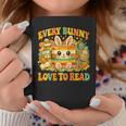Every Bunny Loving Read Easter Eggs Bunny Book Bookworm Graphic Print Coffee Mug Unique Gifts