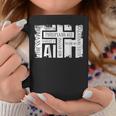 Faith Bibleerses ビンテージ クリスチャン グランジ グラフィック コーヒーマグ 面白い贈り物